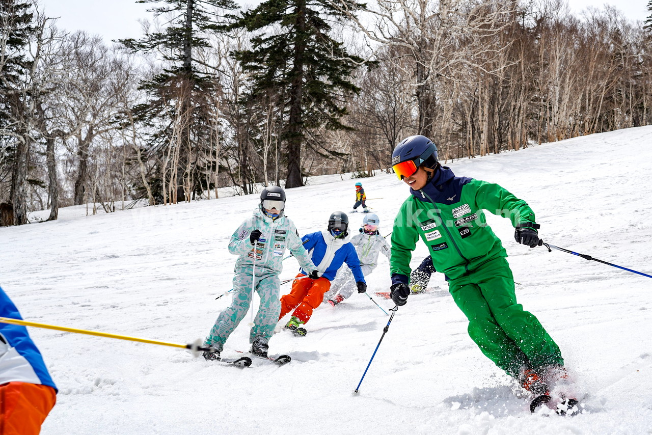 札幌国際スキー場 プロスキーヤー・吉田勝大 presents『M’s Ski Salon感謝祭』 総勢60名超、みんなで楽しく春スキーセッション(^O^)／